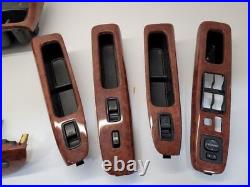 02 03 04 05 Toyota Camry XLE Wood Trim Bezel Temp Control Kit 7 Piece Set