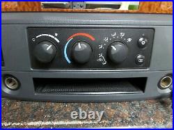 06 07 08 Dodge Ram 1500 Radio Stereo Temperature Climate Control Trim 55056569