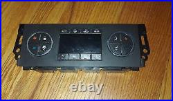 07-11 Yukon Suburban Temperature Climate Control Dash Temp Heat A/C 25936130 OEM