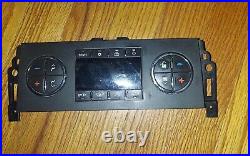 07-11 Yukon Suburban Temperature Climate Control Dash Temp Heat A/C 25936130 OEM