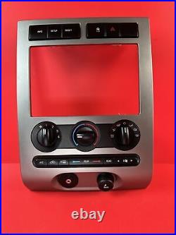 07-14 Ford Expedition Radio Stereo Climate Control Dash Trim Bezel 7L147804302-B