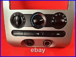 07-14 Ford Expedition Radio Stereo Climate Control Dash Trim Bezel 7L147804302-B