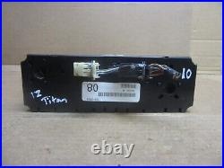 09 10 11 12 Nissan Titan Temperature Climate Control Heat AC Temp 27500-9FD1C