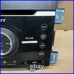 11 14 Ford Edge Sony Radio Faceplate Climate Control Panel Temp ET4T-18A802-CB