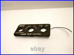 128-380012-5 Cabin Temp Control Panel BEECHJET