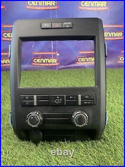 13-14 Ford F150 Radio Stereo Temp Climate Control Dash Trim Bezel DL3T 19980 AA