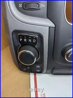 14 15 Dodge Ram 1500 Radio Stereo Temp Climate Control Dash Trim Bezel 68186217