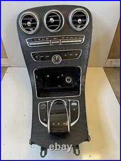 15 Mercedes C-Class GPS Navigation Radio Scroll Wheel & Temp Control OEM