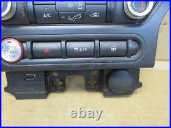 18-22 Ford Mustang Faceplate Radio Climate Control Panel Trim JL1T18E245DA