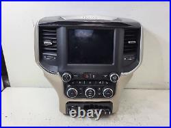 19 Dodge Ram 3500 VP2 Radio Control Panel & Display with AC Heat Temp Controls OEM