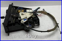 1995 Escort Manual Climate Heater A/c Temp Control Fan Switch + Bezel + Cables