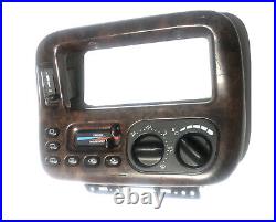 1999 2000 Dodge Caravan Voyager Ac Heat Temp Climate Control Woodgrain Bezel Oem