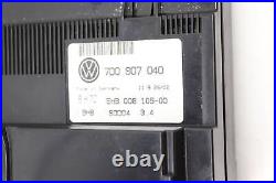 1999-2004 VW EUROVAN Climate / TEMP Control UNIT 7D0907040