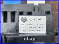 1999-2004 VW EUROVAN Climate / TEMP Control UNIT 7D0907040 OEM