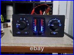 2003-2006 Silverado Sierra Tahoe Yukon Climate Control Blue LEDs with Defrost