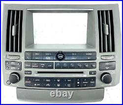 2004-2005 Infiniti FX Auto Temp Control with Navigation Bose Bezel 28396CG710 OEM