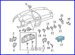 2004 PORSCHE CAYENNE AC Climate Control / TEMP UNIT 95565310306