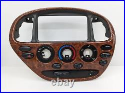 2005 2006 Toyota Tundra OEM Woodgrain Temp Climate Control Bezel 4Wd