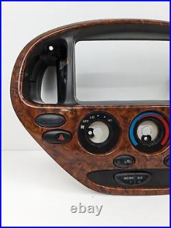 2005 2006 Toyota Tundra OEM Woodgrain Temp Climate Control Bezel 4Wd