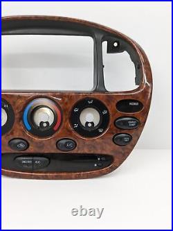 2005 2006 Toyota Tundra OEM Woodgrain Temp Climate Control Bezel 4Wd