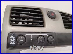 2005 Chevrolet Colorado Radio Temp Control Trim Bezel
