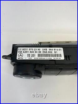 2006-2013 Mercedes-Benz ML350 HVAC Heater Temperature Switch Climate Control OEM