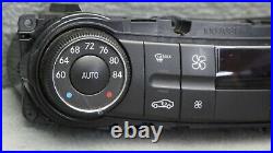 2007 2008 2009 Mercedes-Benz E Class Digital AC Heat Temp Climate Control Switch