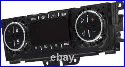 2007-2012 GMC Acadia Dual Climate Auto Temp Control Panel Model Number 25932036