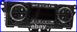 2007-2012 GMC Acadia Dual Climate Auto Temp Control Panel Model Number 25932036