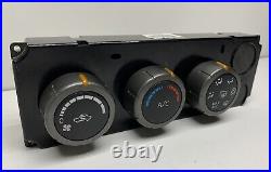 2007 NISSAN TITAN AC HEATER TEMP CLIMATE CONTROL SWITCH OEM With KNOBS 27500-ZH400