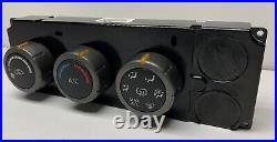 2007 NISSAN TITAN AC HEATER TEMP CLIMATE CONTROL SWITCH OEM With KNOBS 27500-ZH400