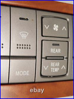 2008-2010 Toyota HIGHLANDER Dash Climate Control Temp Heat AC 55900-48230 WOOD