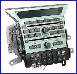 2009-2011 Honda Pilot AM FM Radio 6 Disc CD w Temp Controls 39100-SZA-A800 1TV0