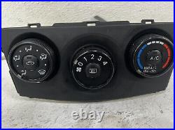 2009-2013 Toyota Corolla LE climate A/C HVAC heat temp panel control unit oem