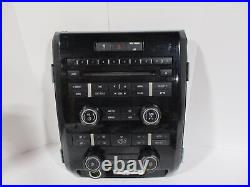 2010 10 Ford F150 Raptor AC Heater Temp Control Unit with Radio Controls Black OEM