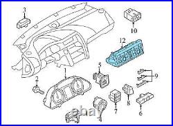 2010-2013 AUDI Q7 Front AC Climate / TEMP Control UNIT 4L0820043AH
