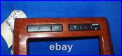 2010 Ford F150 Radio HVAC A/C AC Automatic Temp Climate Control Woodgrain Panel