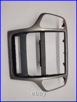 2011-2013 Jeep Grand Cherokee Radio Temp Control Trim Bezel Silver