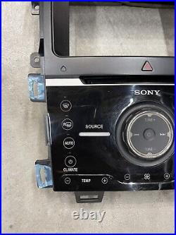 2011-2014 Ford Edge Sony Radio Faceplate Climate Control Panel CT4T-18A802-CJ