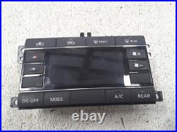 2011-2016 Nissan Quest AC Heater Control Climate Temp withoTriple Zone S Model OEM