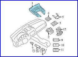 2012-2014 PORSCHE CAYENNE AC Climate Control / TEMP Switch UNIT 95865310303