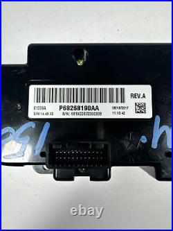 2013-2018 Ram 1500 Dash Climate Control Unit Temp Heat AC P68268190AA HEATER OEM