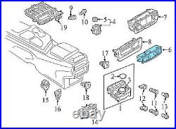 2016-2024 AUDI Q7 4M REAR AC Climate Control / TEMP UNIT 8W0919158A