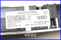 2018-2024 AUDI S5 SPORTBACK REAR AC Climate Control / TEMP UNIT 8W0919158A