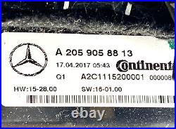 2018 Mercedes-Benz C-Class Navigation Control Panels and Auto Temp Control OEM