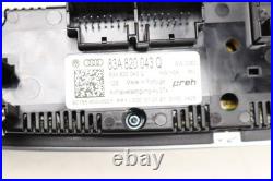 2020-2022 AUDI Q3 Front AC Climate / TEMP Control UNIT 83A820043Q