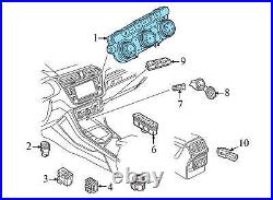 2021-2022 VW TAOS Front AC Climate Control / TEMP UNIT 5GM907426L