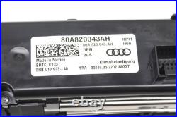 2021-2024 AUDI Q5 PHEV Front AC Climate Control / TEMP UNIT 80A820043AH