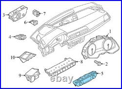 2021-2024 AUDI Q5 PHEV Front AC Climate Control / TEMP UNIT 80A820043AH