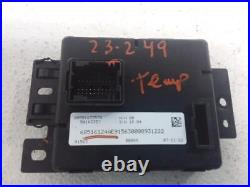 2023 Ram Promaster Promast25 2023 Oem Temp Control Module Oem ID # 68516124ae